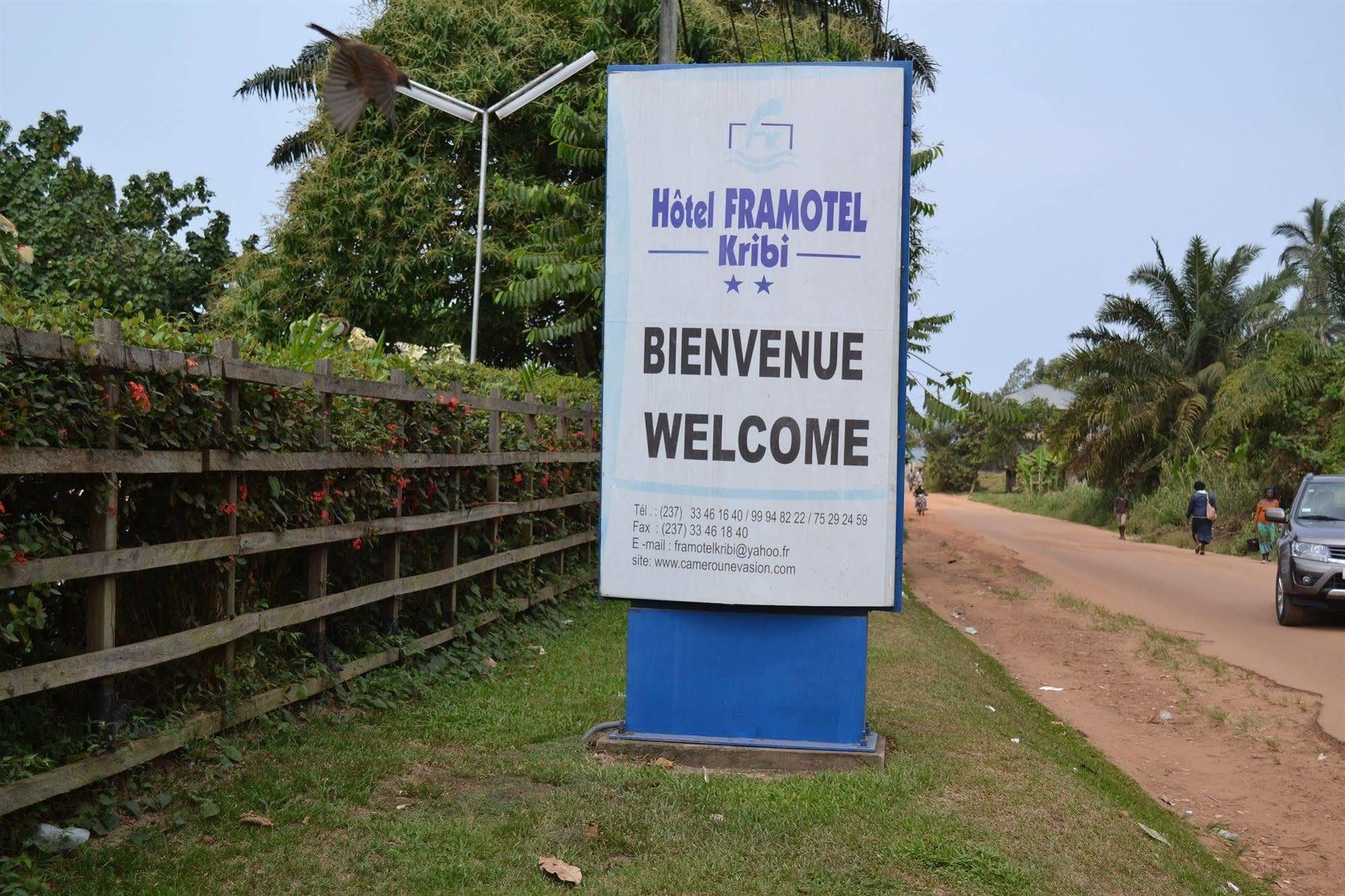 Hotel Framotel Kribi Bagian luar foto